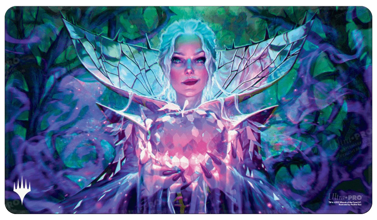 Wilds of Eldraine Crystal Apple Holofoil Gaming Playmat for Magic: The Gathering
